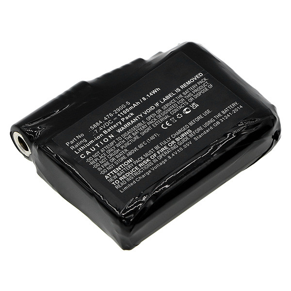 Fly Racing 5884 / 476-29005 accu (7.4 V, 1100 mAh, 123accu huismerk)  AFL00091 - 1