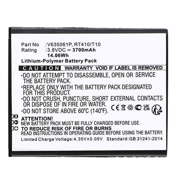 Franklin 125-0036 / 125-0036 REV C accu (9.6V, 2000 mAh, 123accu huismerk)  AFR00035 - 2