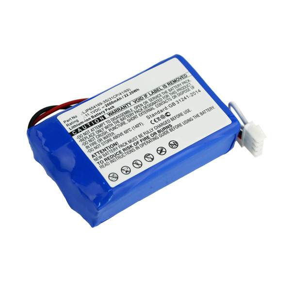 Fresenius LJP654169-3S(31CP/41/69) accu (11.1 V, 2000 mAh, 123accu huismerk) AFR00024 - 1