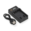 FujiFilm NP-50 USB-C single slot oplader (4.2V, 0.7A, 123accu huismerk) AFU00349 - 1