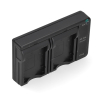 FujiFilm NP-60 / NP-120 USB-C double slot oplader (4.2V, 0.7A, 123accu huismerk) AFU00357 - 2