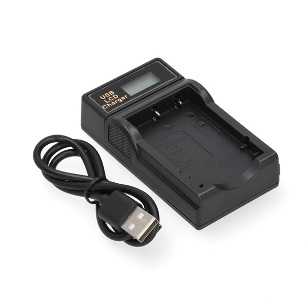 FujiFilm NP-60 / NP-120 USB-C single slot oplader (4.2V, 0.7A, 123accu huismerk) AFU00350 - 1