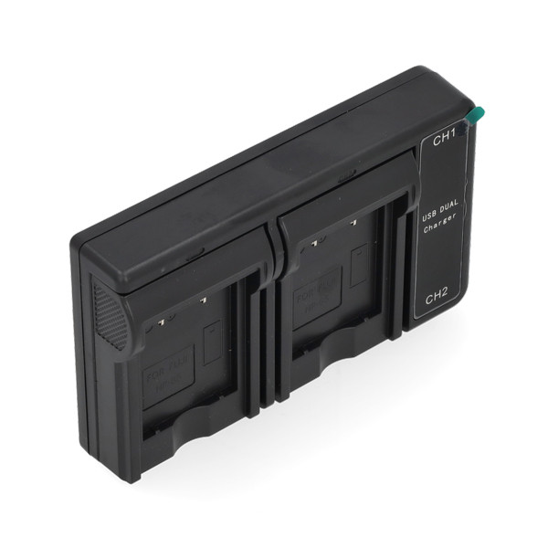 FujiFilm NP-85 USB-C double slot oplader (4.2V, 0.7A, 123accu huismerk) AFU00358 - 2