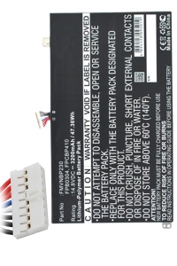 Fujitsu FPB0304 / FPCBP410 / FMVNBP230 accu (14.8 V, 3200 mAh, 123accu huismerk)  AFU00176