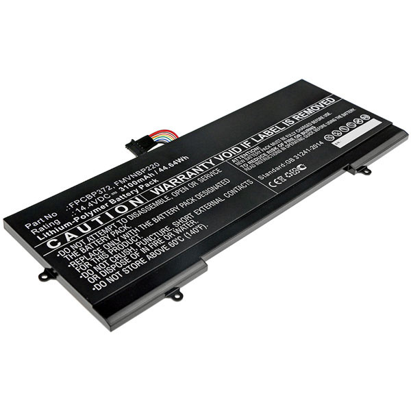 Fujitsu FPCBP372 / FMVNBP220 accu (14.4 V, 3100 mAh, 123accu huismerk)  AFU00289 - 1