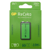 GP 200 ReCyko Oplaadbare 9V / E-block / 6HR61 Ni-Mh Batterij (1 stuk)