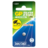 GP 364 / SR60 / SR621W zilveroxide knoopcel batterij 1 stuk 215086