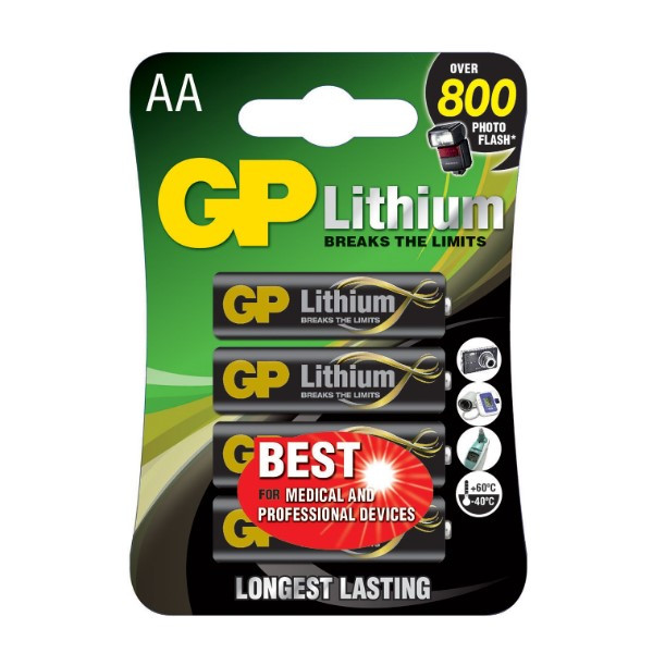 GP AA / FR6 Lithium batterij 20 stuks  AGP00229 - 1