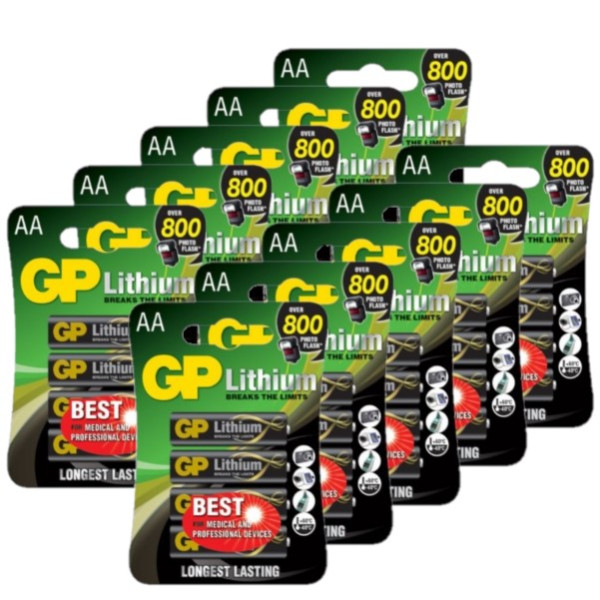 GP AA / FR6 Lithium batterij 40 stuks AGP00222 - 1