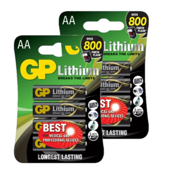 GP AA / FR6 Lithium batterij 8 stuks AGP00219 - 1