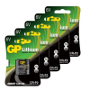GP CR-P2 Lithium batterij (5 stuks, 6V, 1400 mAh)