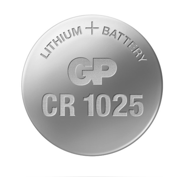 GP CR1025 / DL1025 / 1025 / 3V Lithium knoopcel batterij 1 stuk  AGP00147 - 1