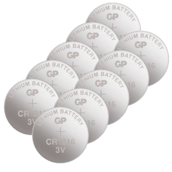 GP CR1216 3V Lithium knoopcel batterij 10 stuks  AGP00166 - 1