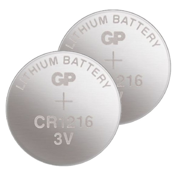 GP CR1216 3V Lithium knoopcel batterij 2 stuks  AGP00150 - 1