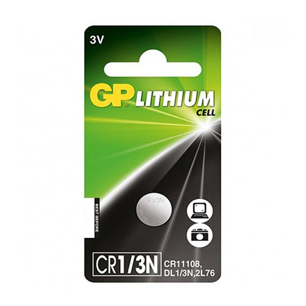 GP CR1/3N / CR11108 / 2L76 / 3V Lithium batterij 1 stuk  AGP00086 - 1