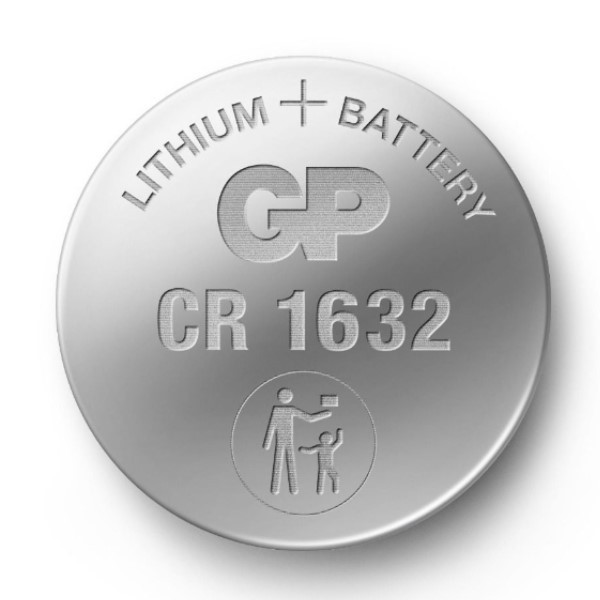 GP CR1632 3V Lithium knoopcel batterij 1 stuk GP 123accu.nl