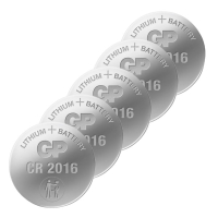 GP CR2016 3V Lithium knoopcel batterij 5 stuks  AGP00030