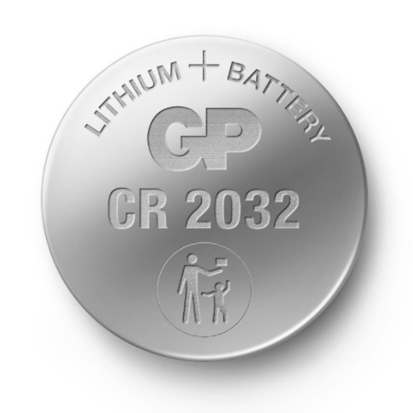GP CR2032 / DL2032 / 2032 Lithium knoopcel 1 stuk GP