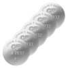 GP CR2032 / DL2032 / 2032 Lithium knoopcel batterij 5 stuks