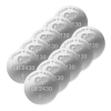 GP CR2430 3V Lithium knoopcel batterij 10 stuks AGP00179 - 1