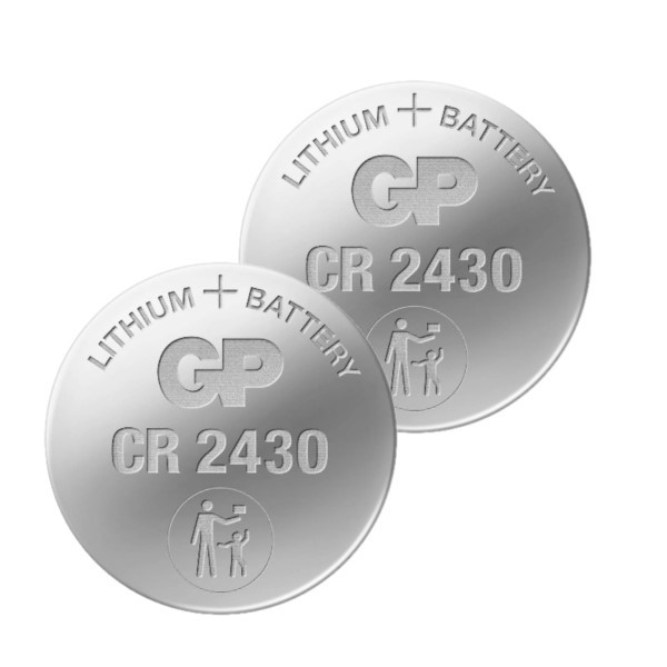 GP CR2430 3V Lithium knoopcel batterij 2 stuks  AGP00190 - 1