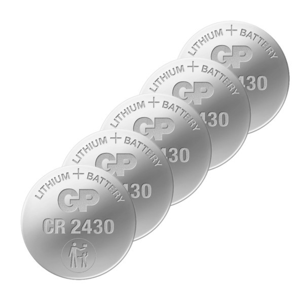 GP CR2430 3V Lithium knoopcel batterij 5 stuks  AGP00059 - 1