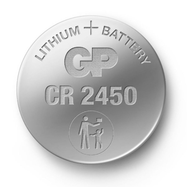 GP CR2450 3V Lithium knoopcel batterij 1 stuk  215028 - 1
