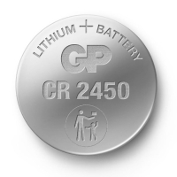 GP CR2450 3V Lithium knoopcel batterij 1 stuk  215028