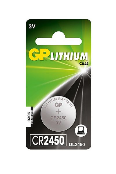 afbetalen Zorgvuldig lezen Seminarie GP CR2450 / DL2450 / 2450 Lithium knoopcel batterij (1 stuk) GP 123accu.nl