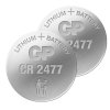 GP CR2477 3V Lithium knoopcel batterij 2 stuks AGP00155 - 1