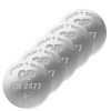GP CR2477 3V Lithium knoopcel batterij 5 stuks AGP00167 - 1