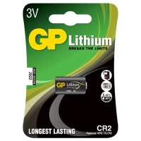 GP CR2 Lithium batterij (1 stuk, 3V, 920 mAh) 215032