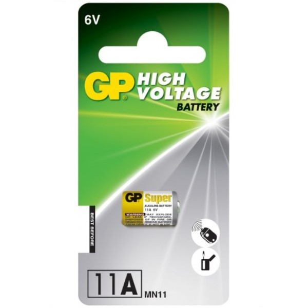GP MN11 / A11 / V11A Alkaline 6V batterij 1 stuk  215114 - 