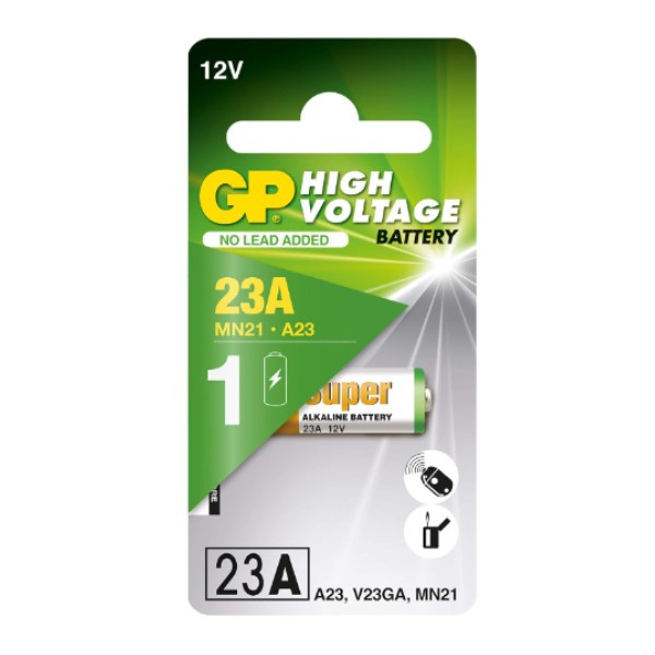 GP MN21 / 23A / V23GA Alkaline batterij 1 stuk  215116 - 