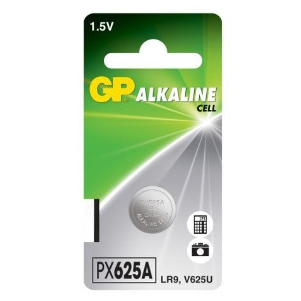 GP PX625A / LR9 Alkaline knoopcel batterij 1 stuk  215038 - 1