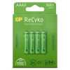 GP ReCyko Oplaadbare AAA / HR03 Ni-Mh Batterijen (4 stuks, 850 mAh)  AGP00111 - 1