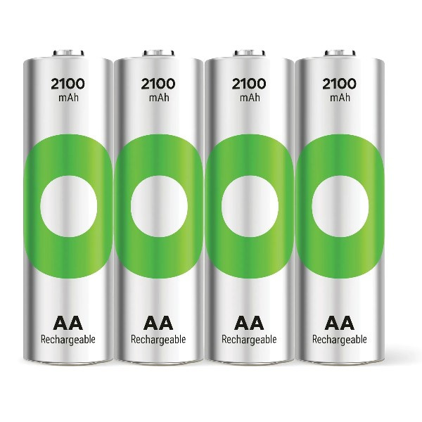 GP ReCyko Oplaadbare AA / HR6 Ni-Mh Batterijen (4 stuks, 2100 mAh)  AGP00099 - 2