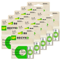 GP ReCyko Oplaadbare C / HR14 Ni-Mh Batterij (20 stuks, 3000 mAh)  AGP00134