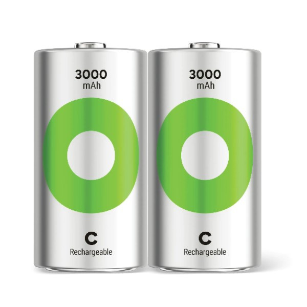 GP ReCyko Oplaadbare C / HR14 Ni-Mh Batterij (2 stuks, 3000 mAh)  AGP00114 - 2