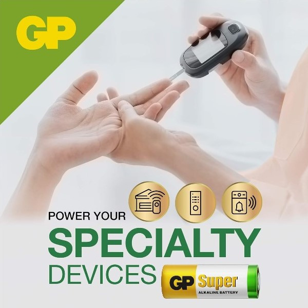 GP Super 476A / 4LR44 / V4034PX Alkaline 6V Batterij 1 stuk  215112 - 3