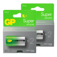 Bestel 4 stuks D / LR20 alkaline batterijen