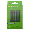 GP USB Snellader + GP 2600 ReCyko Oplaadbare AA / HR06 Ni-Mh Batterij (4 stuks)  AGP00105