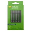 GP USB Snellader + GP ReCyko Oplaadbare AAA Ni-Mh Batterijen (4 stuks, 950 mAh)  AGP00107 - 1