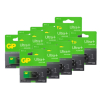 GP Ultra+ G-Tech 9V / 6LR61 / E-Block Alkaline Batterij 10 stuks
