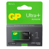 GP Ultra+ G-Tech 9V / 6LR61 / E-Block Alkaline Batterij 1 stuk