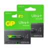 GP Ultra+ G-Tech AAA / MN2400 / LR03 Alkaline Batterij 8 stuks