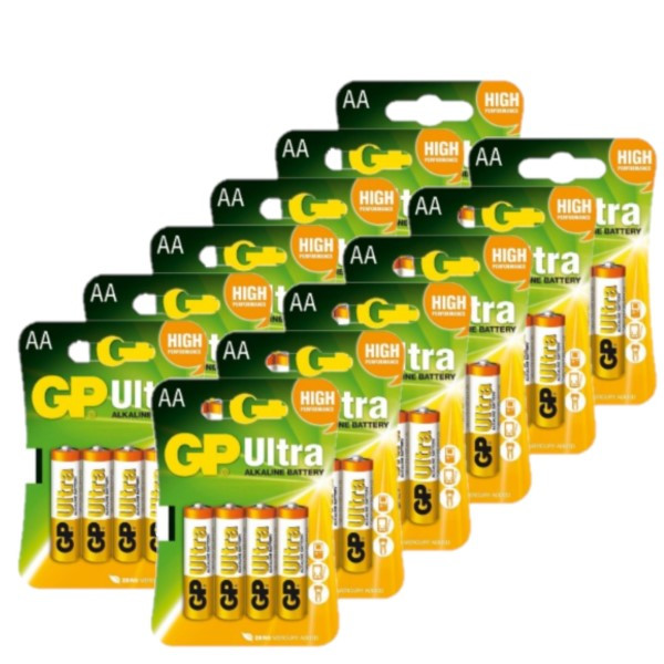 GP Ultra AA / MN1500 / LR06 Alkaline Batterij 48 stuks  AGP00278 - 1