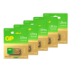 GP Ultra G-Tech 9V / 6LR61 / E-Block Alkaline Batterij 5 stuks  AGP00341 - 1