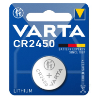 GP Varta CR2450 3V  Lithium knoopcel batterij 1 stuk  AGP00065