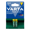 GP Varta Oplaadbare AAA / HR03 Ni-Mh Batterij (2 stuks)  AGP00067